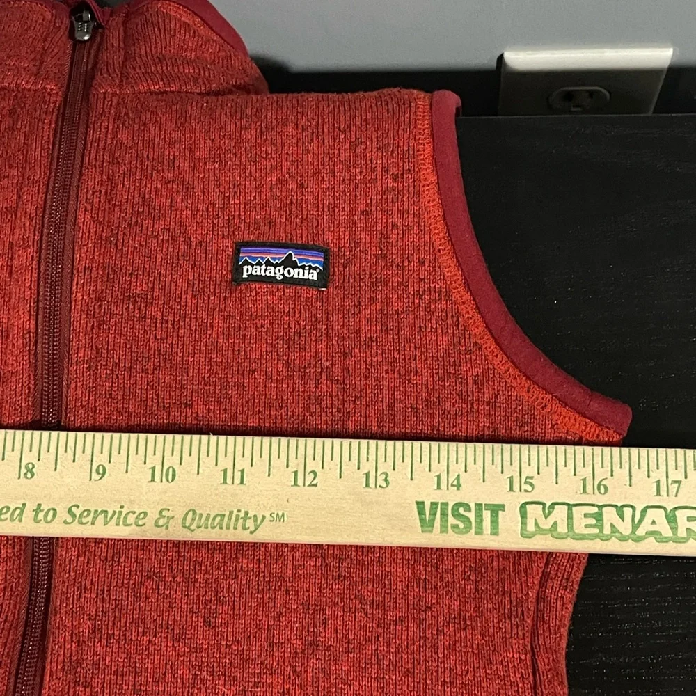 Patagonia Brick Red‎ Fleece Vest